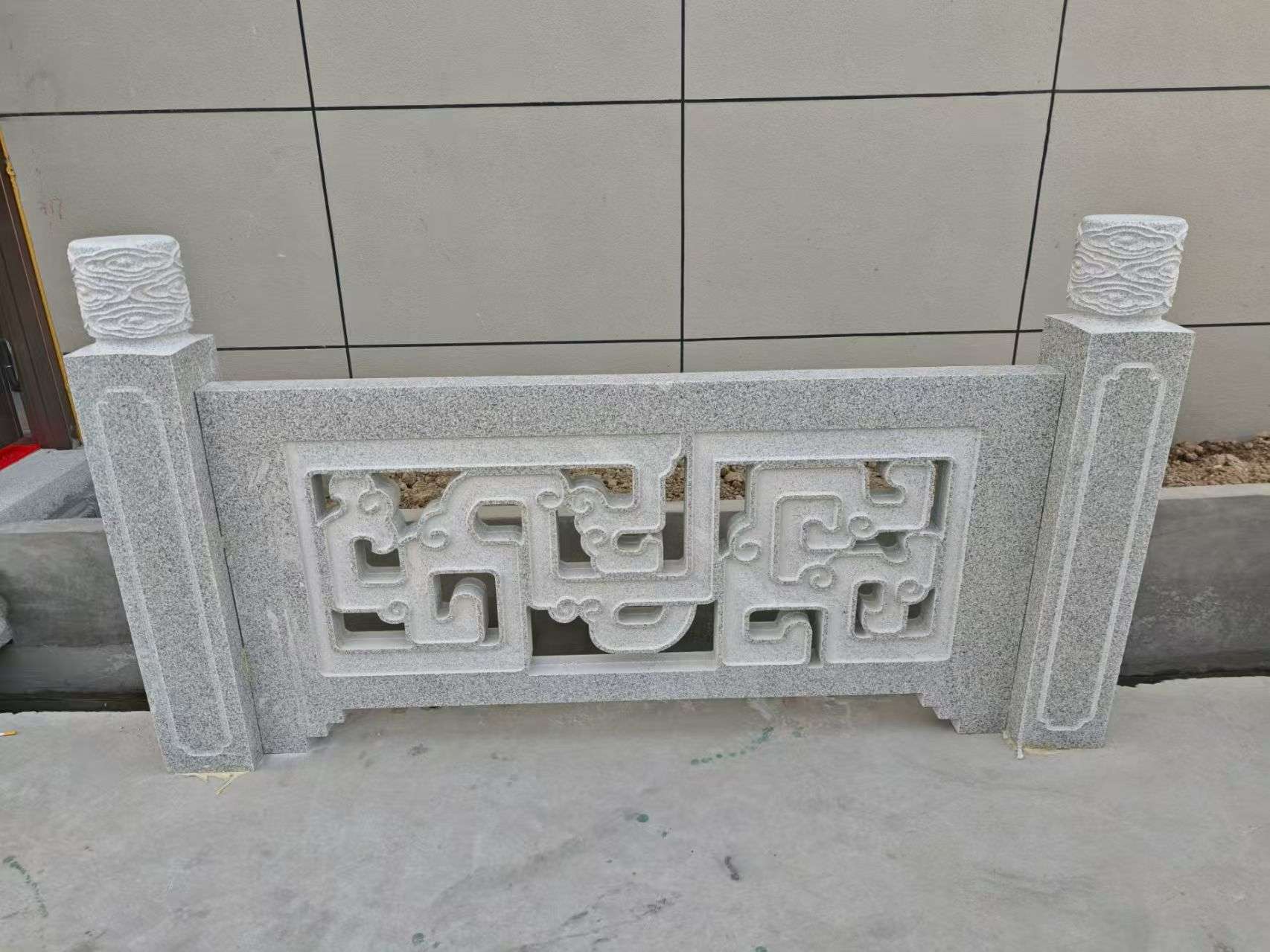 聊城芝麻白河道栏杆 桥栏杆